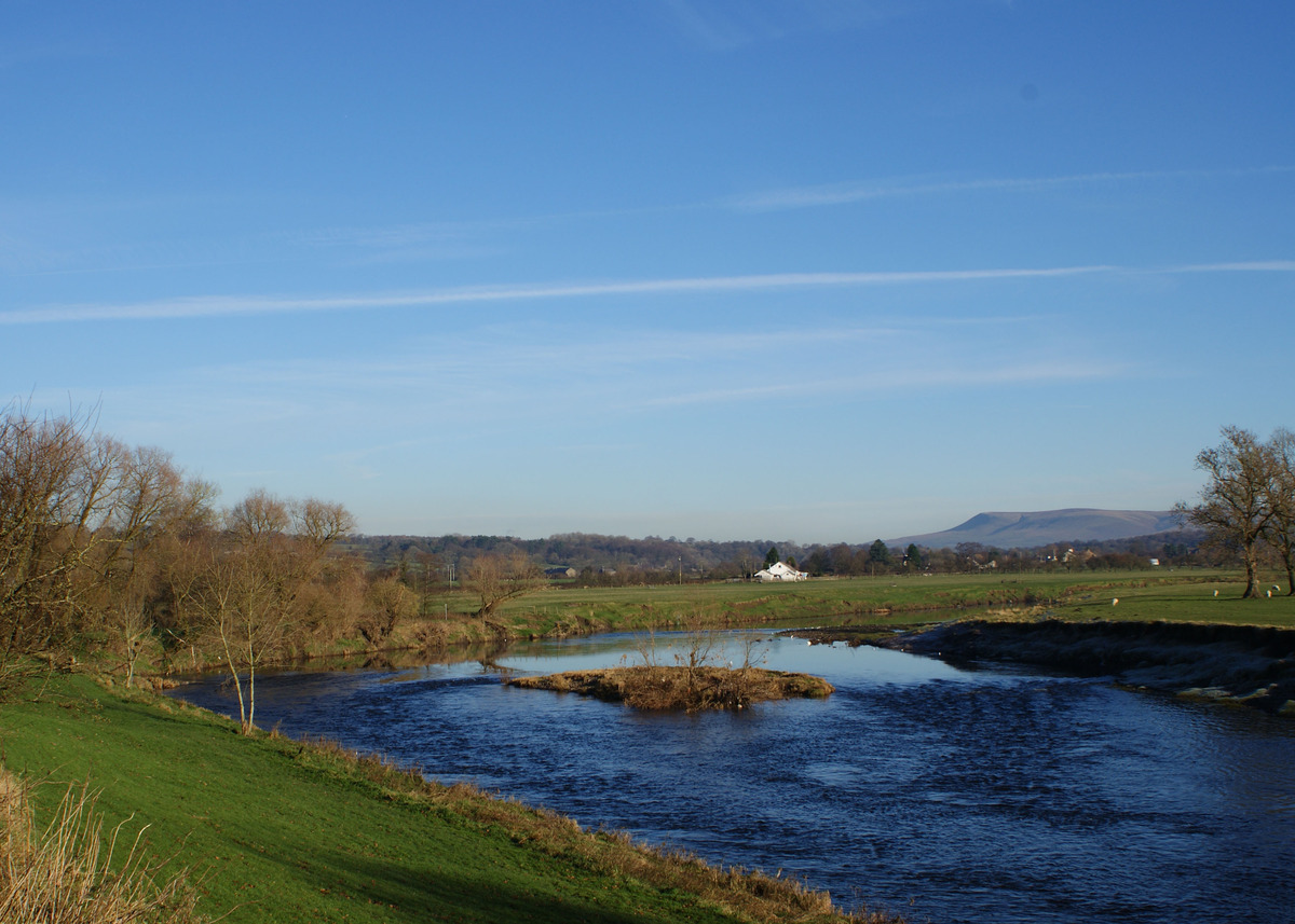 We are situated right by the banks of the Ribble